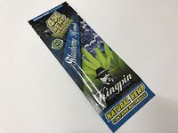 Kingpin Pure Hemp Wraps - 4 Wraps Per Pack - (Blueberry Bomb)