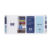 HP 83 C4964A UV Printhead and Printhead Cleaner for DesignJet 5000 series, Light Cyan