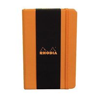 Rhodia Webnotebook Orange Blank 5.5 x 8.25 Notebook - R118668