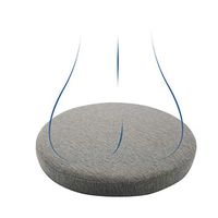 Uplord Memory Foam Seat Cushion,Chair Seat Cushion,Office Chair Car Seat Cushion,Sciatica & Back Pain Relief,Round Memory Foam Seat Cushion Lumbar Support Pillow,Home Office Chair Pad