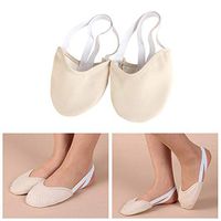 MacRoog Foot Thong Toe Dance Paws Pads Half Lyrical Forefoot Cover Feet Cushion/Dance Ballet Shoes 1 Pair