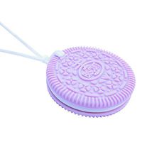 Munchables Biscuit Sensory Chew Necklace (Purple)