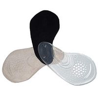 Medical Gel Forefoot Ball of Foot Cushions Shoe Insoles Metatarsal Pads for Women Forefoot, Arch Support Insoles for Flat Feet, Plantar Fasciitis, Relieve Pain for Women and Men (Skin 4 Pack)