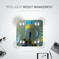 Cute Bottle of Dream Human Scale Weight Electronic Bathroom Scale Weight Scale Bluetooth Tracks 8 Key Compositions Analyzer Sync with Fitness Apps 400 Lbs