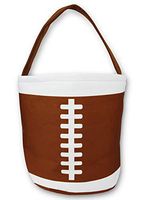 Halloween Easter Basket Bucket Gift Bag for Girls Boys Trick Treat Bags - Kids Candy Tote (Football)