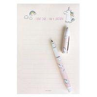 A5 Notepad : Unicorn / Cute Notepad / Lunarbaystore.com