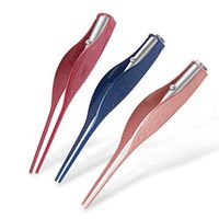 Aoile LED Flashlight Ear Pick Wax Remover Ear Cleaner Tweezer Ears Care Tool Royal Blue