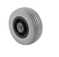 Pair Pride 5 X 1.75 Light Grey Wheelchair Caster Tires