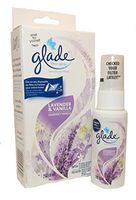 Glade Scented Air Filter Spray, Lavender & Vanilla, 2 oz, FSLV