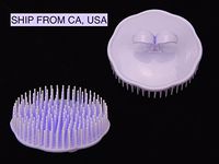 2 Pcs Hair Head Body Scalp Washing Massager Shampoo Brush