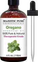 Majestic Pure Oregano Essential Oil, Pure and Natural with Therapeutic Grade, Premium Quality Oregano Oil, 4 fl oz