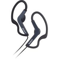 Sony Lightweight Water-Resistant Sweat-Proof Active Sport Headphones (Black)