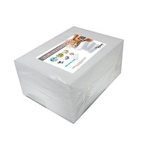 Pack of 100, Extra Large Long Lasting Magic Cleaning Eraser Sponge Melamin Foam Sponge Cleaner, 3.5 x 2 x 1.5 inch Extra Thick