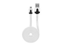 LG Destiny 10 Ft. Flat Wire Micro USB Charging/Data Cable -White