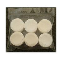 Flush n' Clean Bromine Tablet 6 Pack Refill - Inexpensive Standard 1 Inch Bromine Tablets - Also Fits Other In-Tank Bowl Cleaners - See Details