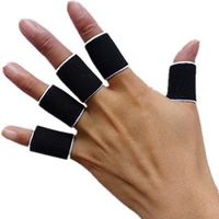 dufu-beauty-store Finger Splint Sports Support Wrap Fingerstall Sleeve Caps Protector 10pcs