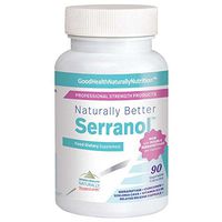 Serranol - 90 Vegetable Caps : GOOD HEALTH NATURALLY