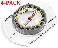 TruArc 3 - Base Plate Compass (Clear, 4-Pack)