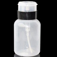 BestOfferBuy 120ml Liquid Pump Dispenser Bottle Nail Polish Remover Toner Container