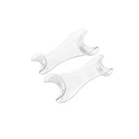 Easyinsmile Autoclavable Dental Mouth Opeaner Double Sided Lip and Cheek Retractor for Posterior Photography 2pcs/Pack