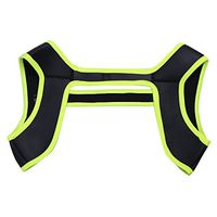 iEFiEL Mens Neoprene Harness Sports Shoulder Supports Braces Protective Gear Fitness Black Large