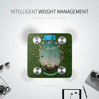 Bright-Coloured Eggs Thinner Scale Most Accurate Bathroom Scale Digital Scale Body Weight Tracks 8 Key Compositions Analyzer Sync with Fitness Apps 400 Lbs