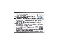 KML battery Compatible with Rainin 6109-031 800-472-4646 E4-Batt E4 Pipette(1100mAh,3.70V,Li-ion)