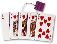 Pack of 6 Big Royal Flush Extra Large Die Cut Gift Bags