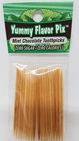 Flavored Toothpicks by Yummy Flavor Pix - Mint Chocolate