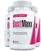 Bustmaxx - All Natural Breast Enhancement and Enlargement Pills (3 Bottles) | Breast Augmentation Supplement for Larger, Fuller Breasts | with Saw Palmetto, Fenugreek and Dong Quai, 180 Count …