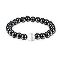 Weight Loss Black Stone Magnetic Therapy Bracelet Health Care Biomagnetism