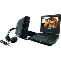 Sylvania 9" Swivel-Screen Portable DVD Player with Carry Bag & Headphones (SDVD9060-COMBO-BLACK)