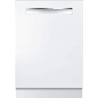 Bosch SHPM65W52N 24" 500 Series Built In Fully Integrated Dishwasher with 5 Wash Cycles, in White
