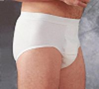 HealthDri - Adult Absorbent Underwear HealthDri - Pull On 2X-Large Reusable Heavy Absorbency - 1/Each - McK