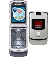 Alltel Motorola RAZR V3m No Contract 3G Camera CDMA Music Flip Silver Cell Phone