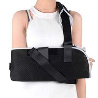 Arm Sling Support Strap?Shoulder immobilizer?Adjustable Shoulder Wrist Elbow Medical Sling Immobilizer with Waistband, Provide Stabilization for Broken/Fractured Bones-for Men and Women?One Size