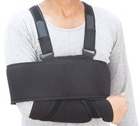 Universal Breathable Mesh Shoulder Arm Sling Support Band with Adjustable Strap-Orthoplast