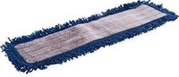 Carlisle 364882414 Flo-Pac Cotton Blend Launderable Dust Mop, 24" Length x 5" Width, Blue (Pack of 12)