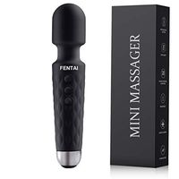 Massager Wand Wireless Handheld Personal Body Massage with 8 Powerful Speeds and 20 Modes Cordless Electric Waterproof Portable Rechargeable for Neck Shoulder Back Legs