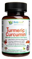 Turmeric Curcumin Supplement | Turmeric Capsules with Omegas | Best Turmeric Supplement with Black Pepper | Made with Organic Turmeric Extracts, Herb Extracts and Essential Oils - 60 Day Supply