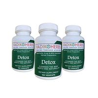 Detox by Vadik Herbs | All Natural Ayurvedic Supplement for Supporting Detox, Weight Loss | Increase Energy and Natural Liver Cleanser (3 Pack)