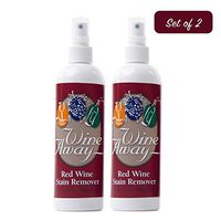 Wine Away Red Wine Stain Remover - Perfect Fabric Upholstery and Carpet Cleaner Spray Solution - Removes Wine Spots - Spray and Wash Laundry to Vanish Stain - Wine Out - Zero Odor - 12 Ounce, 2 Pack