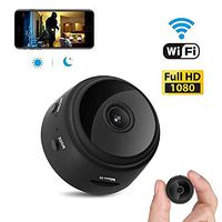 OVEHEL Mini WiFi Spy Camera HD 1080P Wireless Hidden Camera Video Camera Small Nanny Cam with Night Vision and Motion Activated Indoor Use Security Cameras Surveillance Cam for Car Home Office