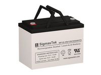 C&D Technologies DCS-33IT Replacement Battery - 12 Volt 35AH IT Terminal by SigmasTek