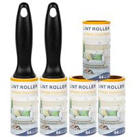 Lint Rollers Remover Clothes Roller -Ultra Sticky Sturdy Easily Peel Tape Lint Roller Refill Lint Rollers for Pet Hair on Clothes, Pants,Car Seats,Carpet,Leather Chair