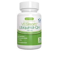 VESIsorb Ubiquinol-QH, 100 mg Advanced Fast-Acting Coenzyme Q10, 600% Bioavailability, 1-Month Supply
