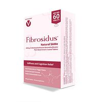 Fibrosidus SAM-e Stiffness and Cognition Relief 400mg, 60 Count, Same Butanedisulfonate Fiber Enteric Coated Tablets