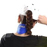 RZDJ Blue Health Care Neck Support Massager Tourmaline Self-Heating Neck Belt Protection Spontaneous Heating Belt Body Massager