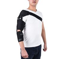 JIN Shoulder Brace Support Correct Belt with Adjustable Straps Right Left Single Pads for Stroke Hemiplegia Subluxation Dislocation Recovery Rehabilitation Straps