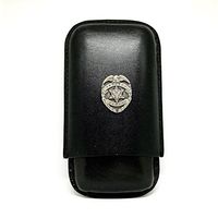 Law Enforcement 3-Finger Cigar Case – Leather Cigar Case – Cigar Cutters by Jim